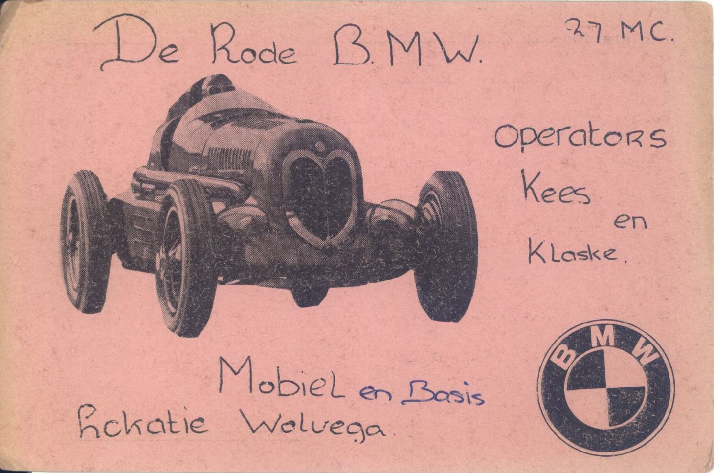 De Rode BMW